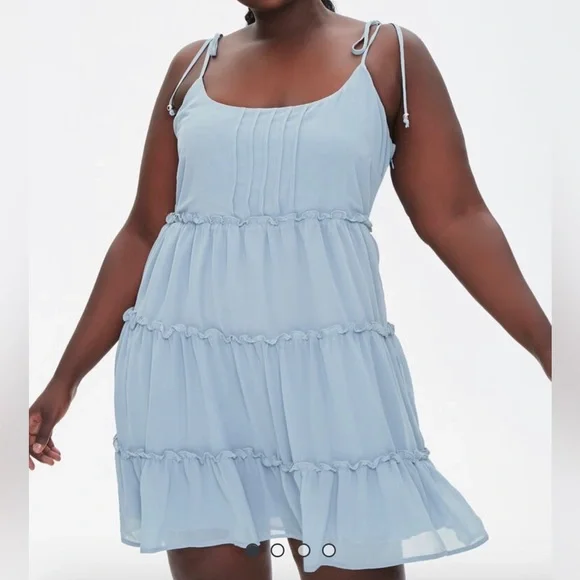 Plus Mini Dress - Picture 2 of 2